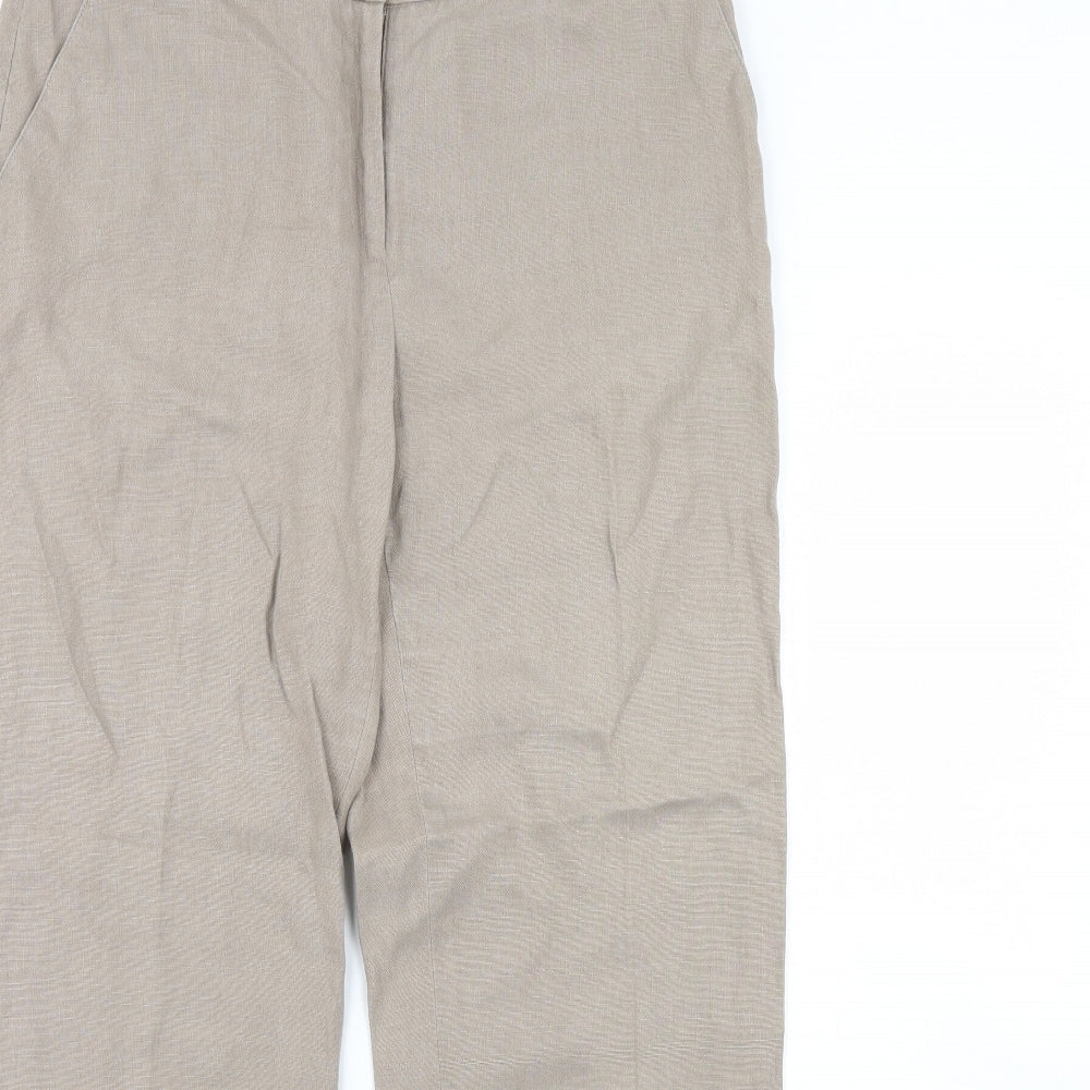 CC Womens Beige   Trousers  Size 12 L30 in