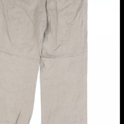 CC Womens Beige   Trousers  Size 12 L30 in