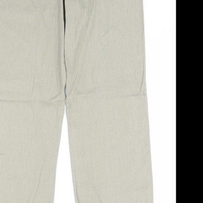 EA Womens Beige   Trousers  Size 14 L32 in