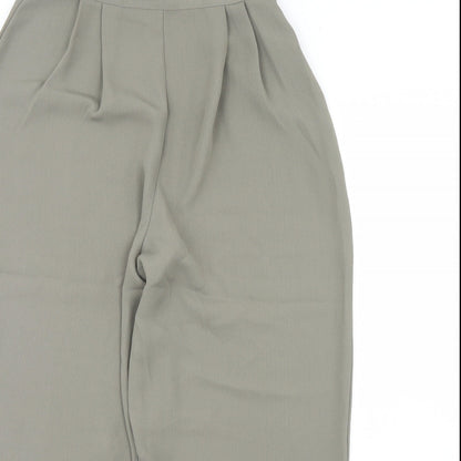 Womens UK Size 12 NEXT Regular Fit  Green Trousers
