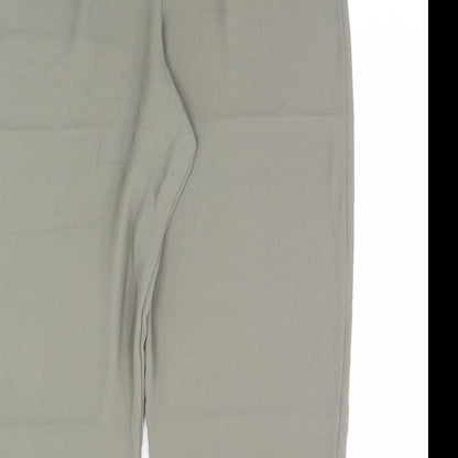 Womens UK Size 12 NEXT Regular Fit  Green Trousers