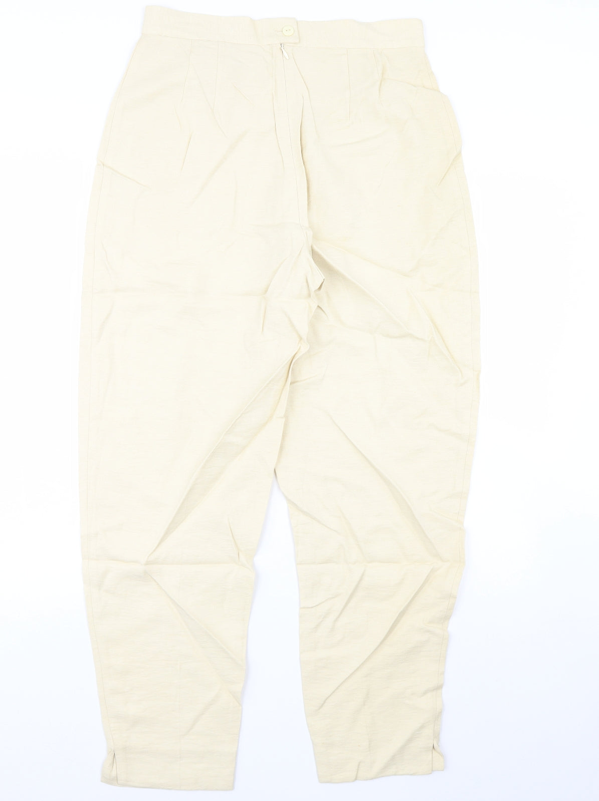 Womens UK Size 30 in Preworn Regular Fit  Gold Trousers