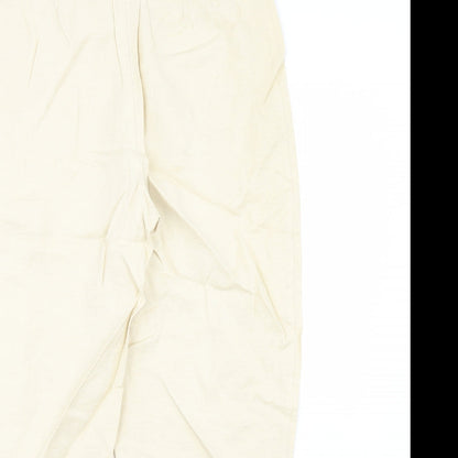 Womens UK Size 30 in Preworn Regular Fit  Gold Trousers