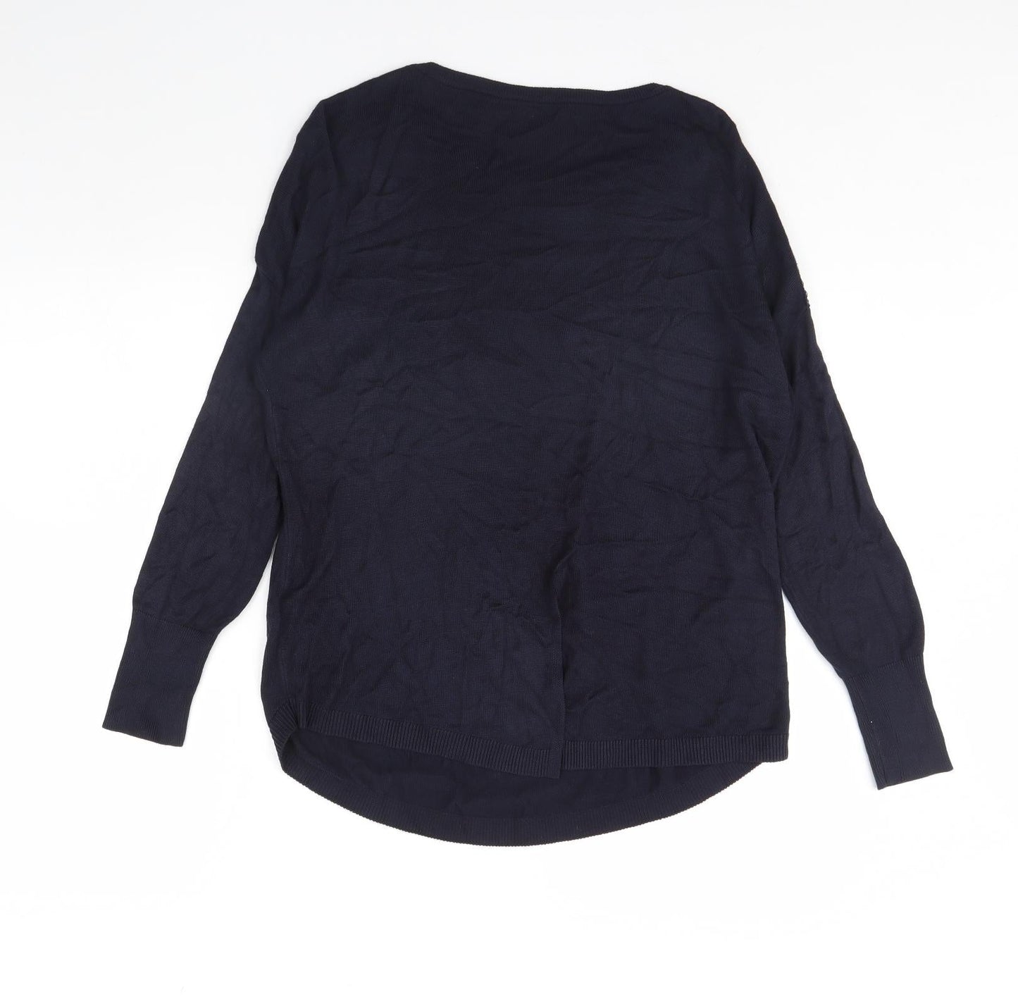 Womens UK Size S Oasis Blue Pullover Jumper