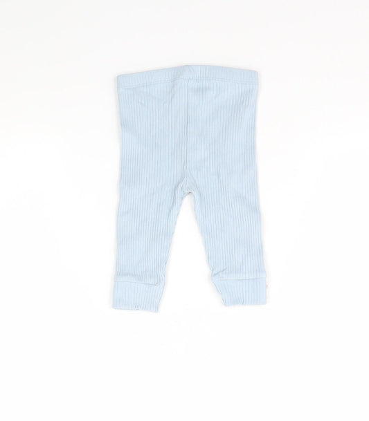 TU Girls Blue   Capri Trousers Size 3-6 Months