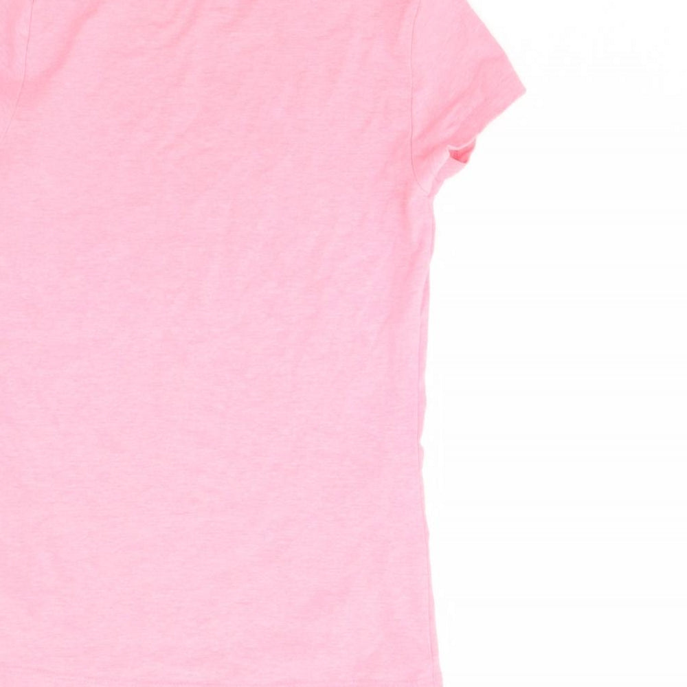 St Bernard Girls Pink   Basic T-Shirt Size 8 Years