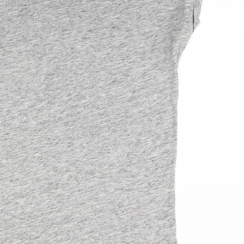 USA Pro Womens Grey   Basic T-Shirt Size 6