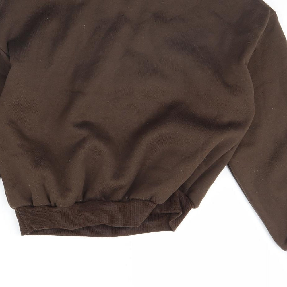 SheIn Womens Brown   Pullover Jumper Size XS