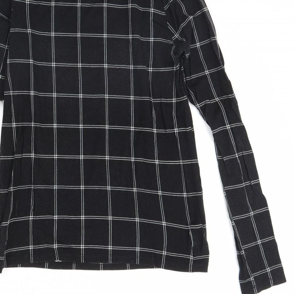 Womens UK Size 12 Select Black Basic Blouse