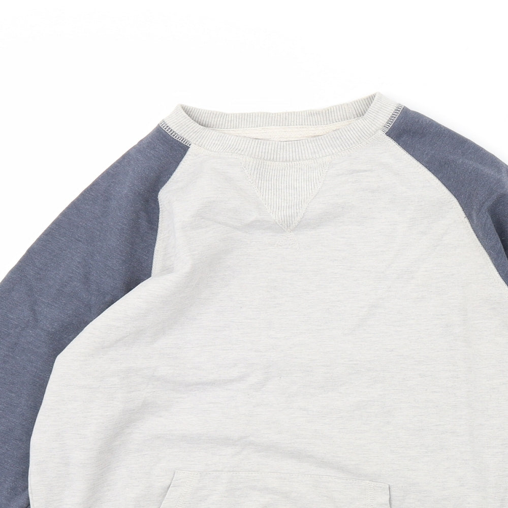 Cedar Wood State Mens Grey   Pullover Jumper Size S