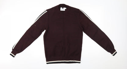 Topman Mens Red   Pullover Jumper Size S