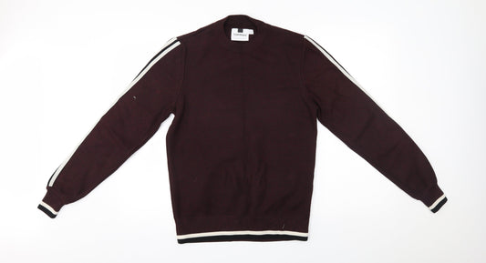 Topman Mens Red   Pullover Jumper Size S