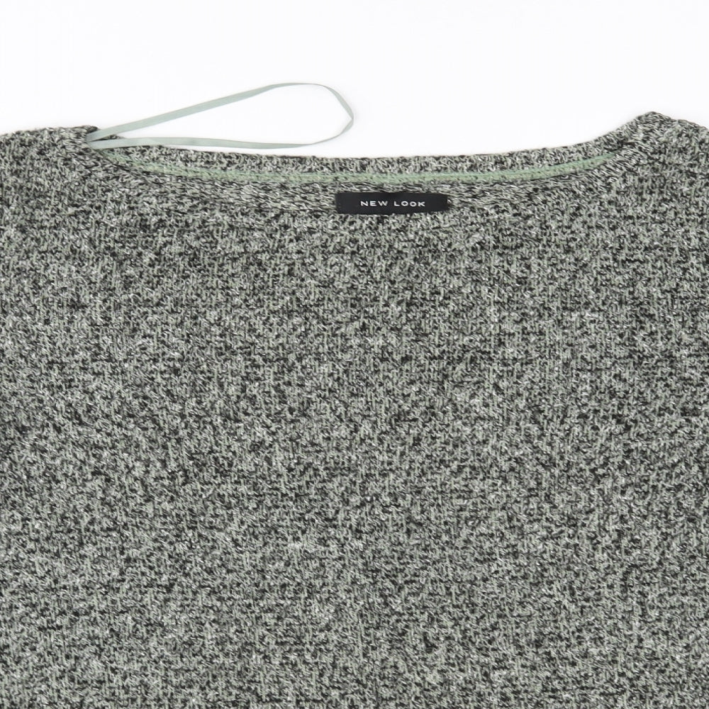 Womens UK Size 8 New Look Green Pullover Jumper