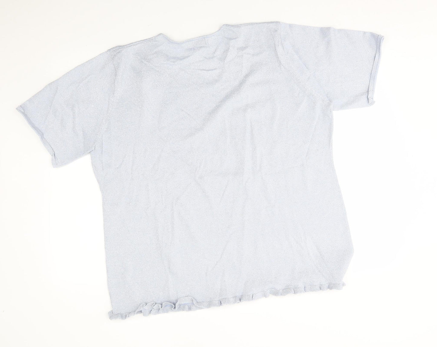 Finnkarelia Womens Blue   Basic Blouse Size 2XL