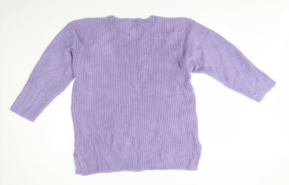 style unlimited Womens Purple   Pullover Jumper Size 20