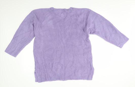 style unlimited Womens Purple   Pullover Jumper Size 20
