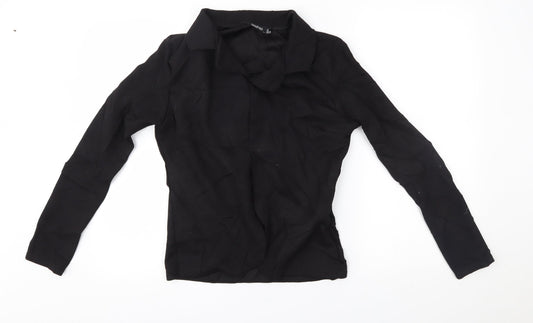 Boohoo Womens Black   Cardigan Jumper Size 8
