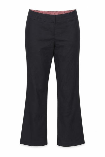 Womens UK Size 12 New Look Regular Fit  Black Trousers