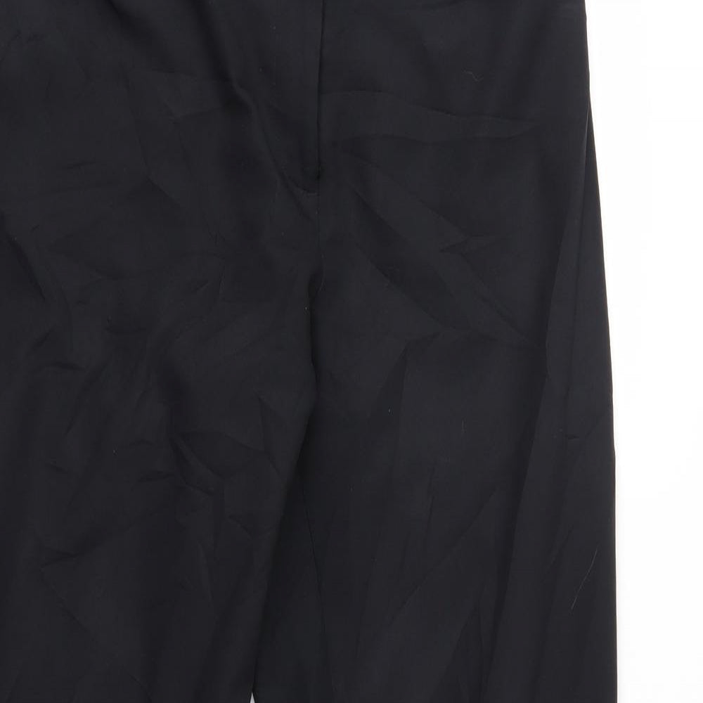New Look Womens Black   Trousers  Size 12 L28 in -
