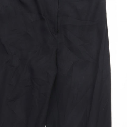 New Look Womens Black   Trousers  Size 12 L28 in -