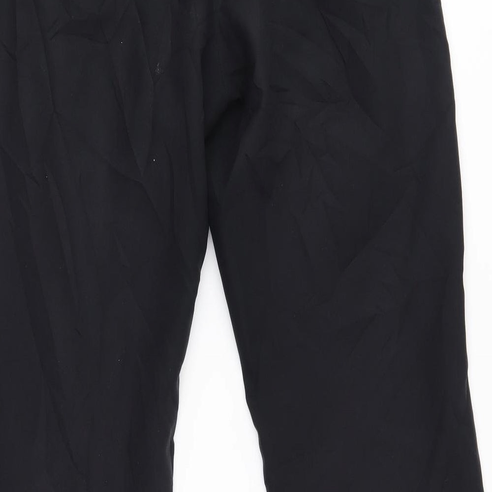 New Look Womens Black   Trousers  Size 12 L28 in -