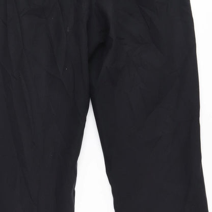 New Look Womens Black   Trousers  Size 12 L28 in -