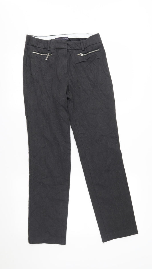M&S Womens Grey   Trousers  Size 6 L27 in