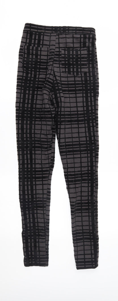 Womens UK Size 6 ASOS Regular Fit  Black Trousers