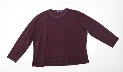 Natural Reflections Womens Red   Pullover Jumper Size 3XL