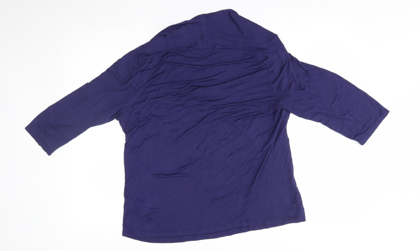 Womens UK Size 20 Savoir Blue Basic Blouse