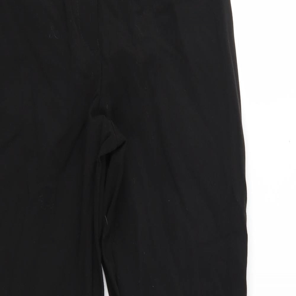 Womens UK Size 10 NEXT Regular Fit  Black Trousers
