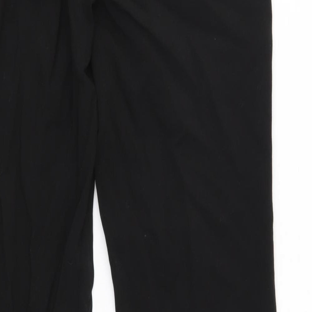Womens UK Size 10 NEXT Regular Fit  Black Trousers