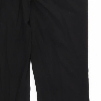 Womens UK Size 10 NEXT Regular Fit  Black Trousers