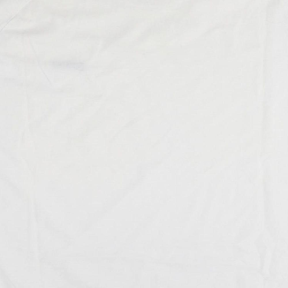 Womens UK Size 3XL Slazenger White Basic T-Shirt