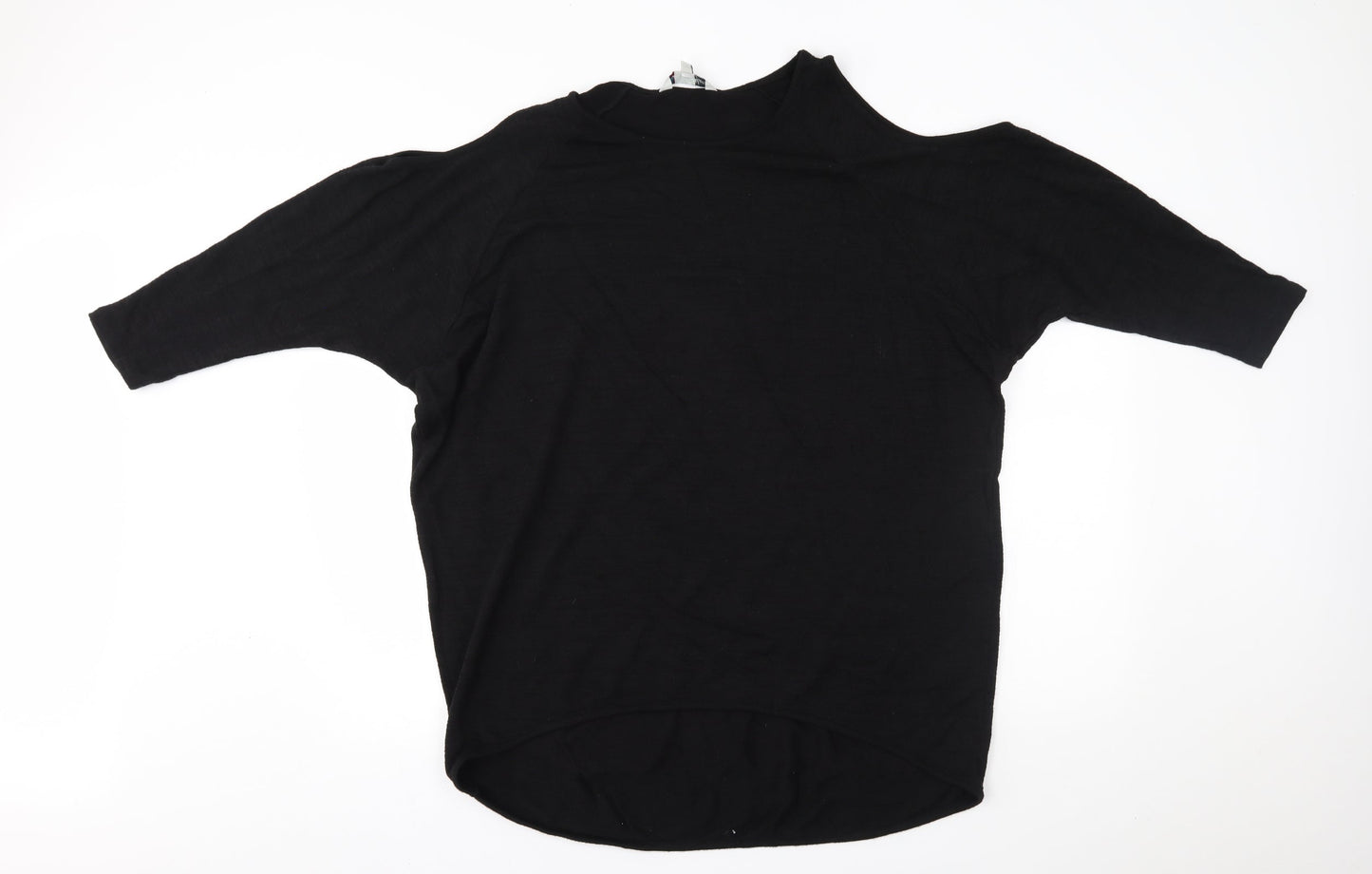 Womens UK Size 10 Yumi Black Pullover Jumper