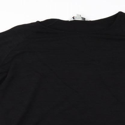 Womens UK Size 10 Yumi Black Pullover Jumper