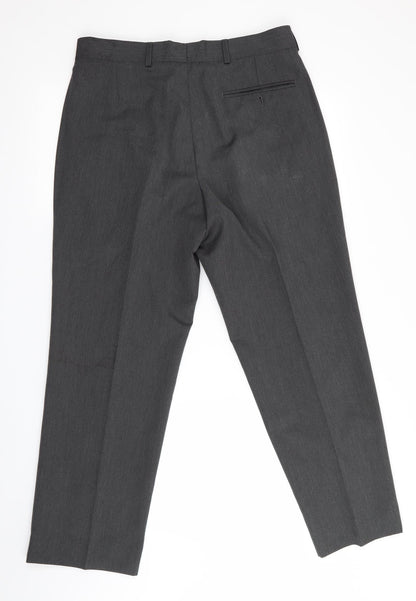 Woolworths Mens Grey   Trousers  Size 32 in L29 in