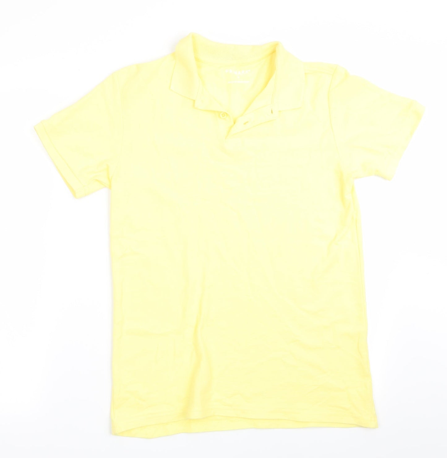 Primark Mens Yellow    Polo Size S