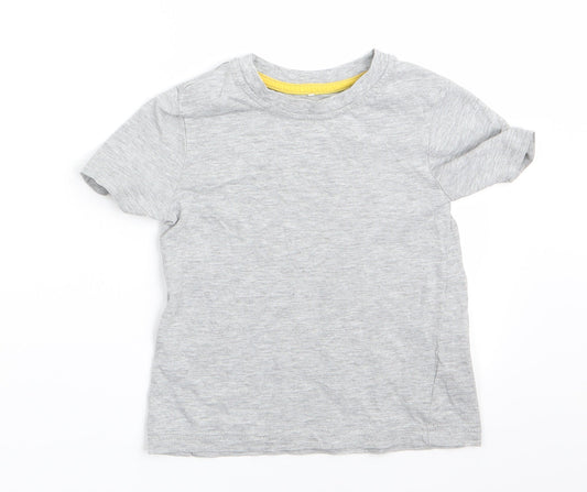 George Boys Grey   Basic T-Shirt Size 2-3 Years