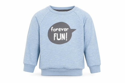 Primark Boys Blue   Pullover Sweatshirt Size 2-3 Years  - Forever Fun