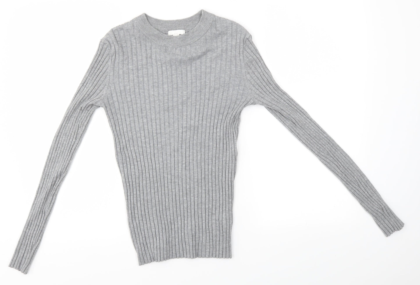 Womens UK Size S H&M Grey Pullover Jumper