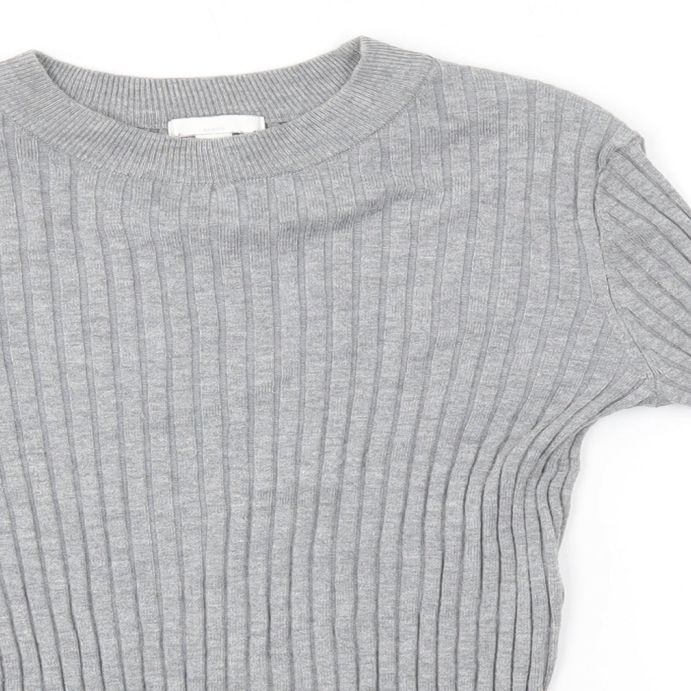 Womens UK Size S H&M Grey Pullover Jumper