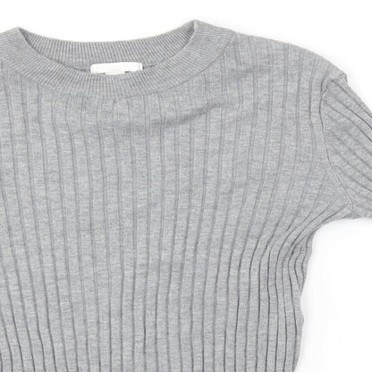 Womens UK Size S H&M Grey Pullover Jumper
