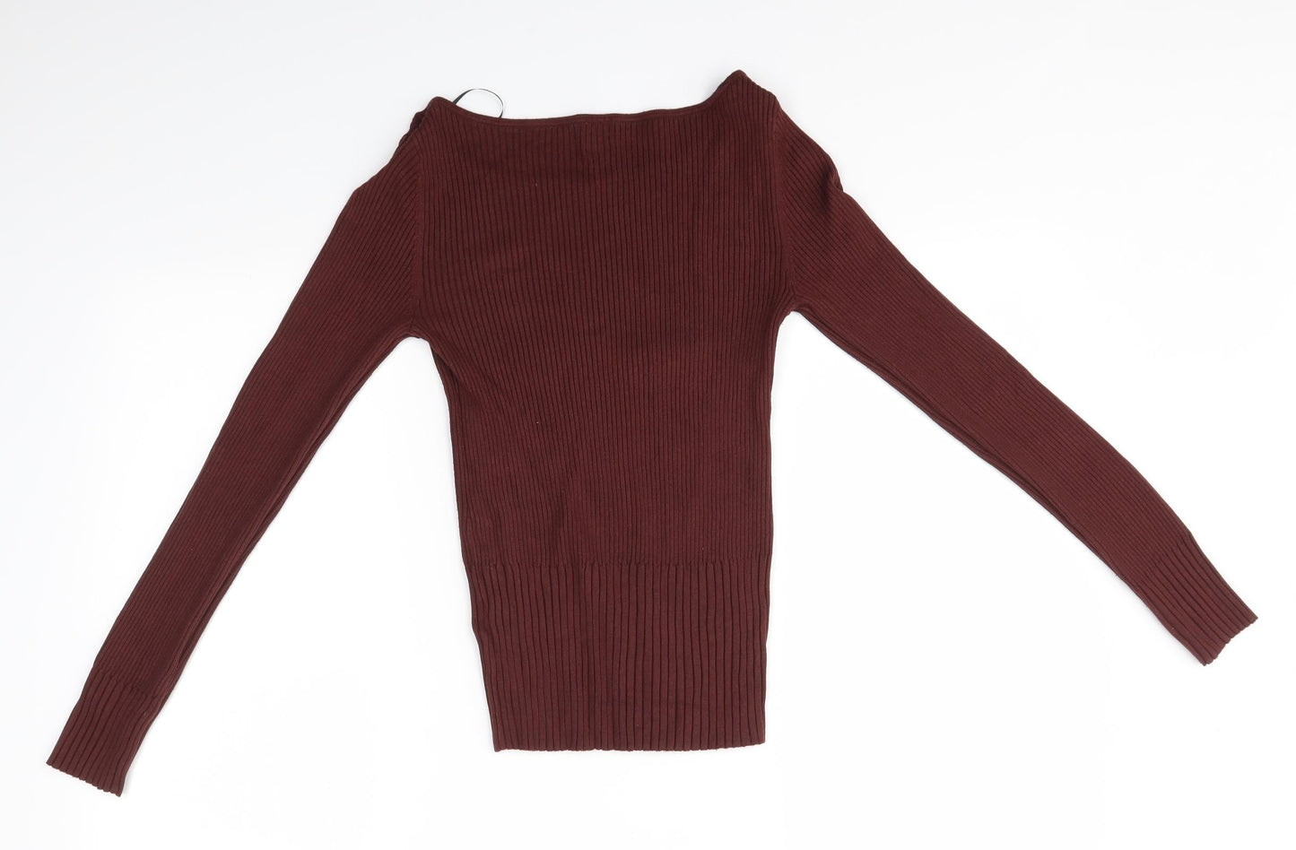 Womens UK Size S H&M Brown Pullover Jumper