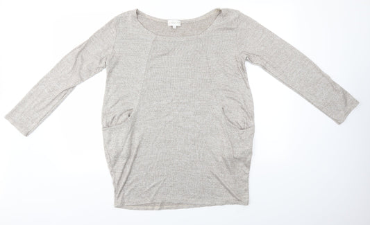 Apricot Womens Grey   Pullover Jumper Size M