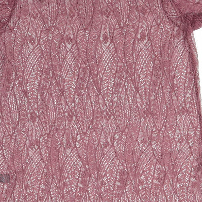 George Womens Purple   Basic T-Shirt Size 14