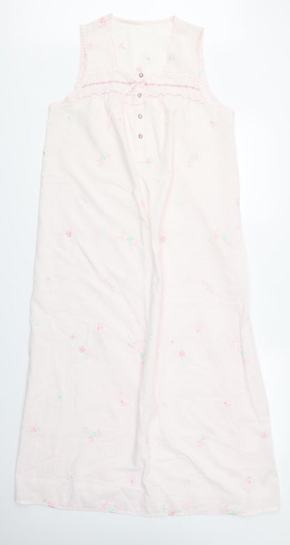 M&S Womens Pink Floral  Maxi  Size 12