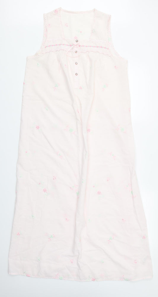 M&S Womens Pink Floral  Maxi  Size 12