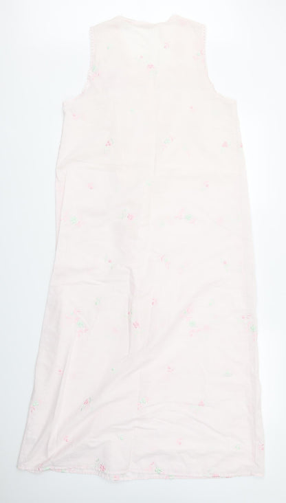 M&S Womens Pink Floral  Maxi  Size 12