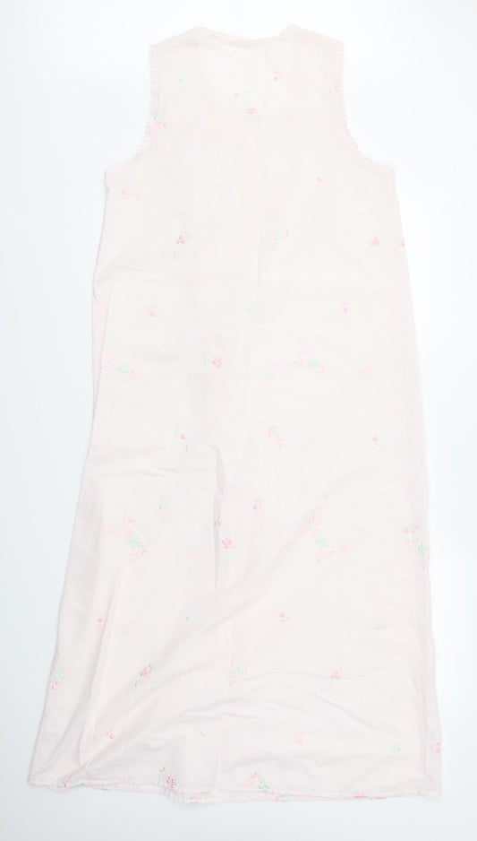 M&S Womens Pink Floral  Maxi  Size 12
